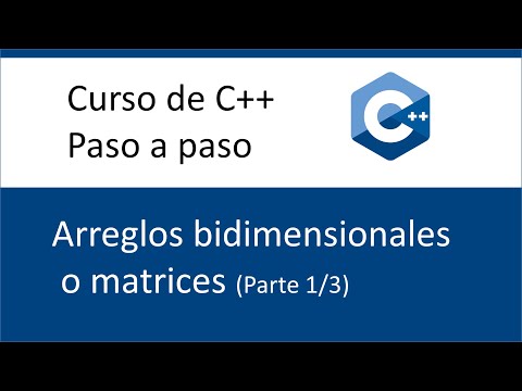 📌 Matrices en C++-👈😉 – Declaración matrices en C++ - Matrices 1/3 en C++ -  Curso C++