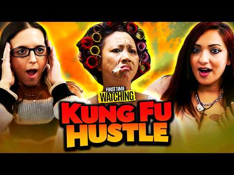 KUNG FU HUSTLE ! We Laughed TOO HARD ! MOVIE REACTION | First Time Watching (2004) Stephen Chow 功夫