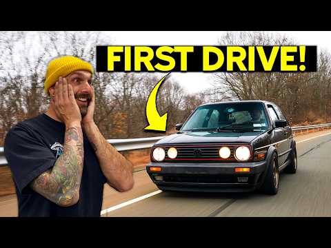 It Took 20 YEARS To Build THIS! First Drive In My High School Dream Car.