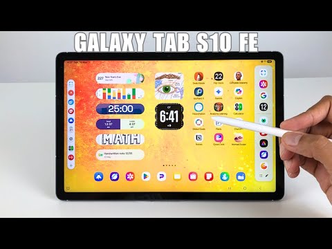 Samsung Galaxy Tab S10 FE - 20 Powerful Features With S Pen - Note-taking & AI