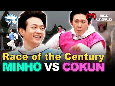 [Sub] Who's the best?! MINHO VS CODE KUNST | I Live Alone Sports Day: 100m Race #ILIVEALONE