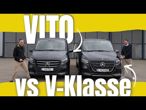 The big comparison: VITO Tourer vs. V-Class 🤩