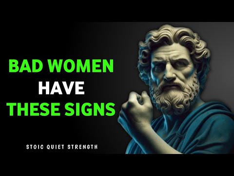 7 EVIDENT Signs that there is an EVIL Woman next to you | STOIC PHILOSOPHY