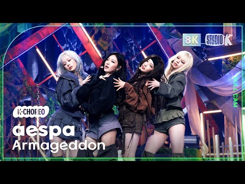 [K-Choreo 8K] 에스파 직캠 'Armageddon' (aespa Choreography) @MusicBank 240531