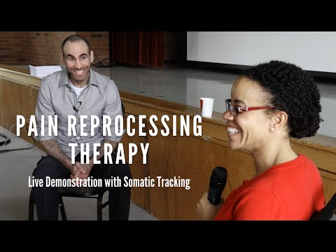 Alan Gordon, LCSW demonstrates somatic tracking & pain reprocessing therapy (pt 2 of 2)