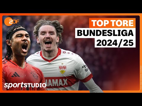 Top Tore der Bundesliga-Saison 2024/25 | sportstudio