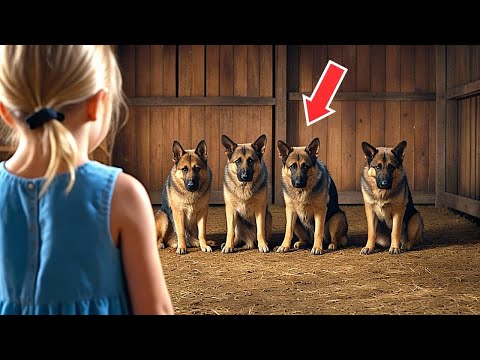 A Girl Finds Abandoned Police Dogs on Her Farm — What Happened Next Shocked Everyone!