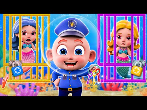 Atrapen a la Siren | Canción de la Policía | Canciones infantiles para Niños | Little PIB Infantiles