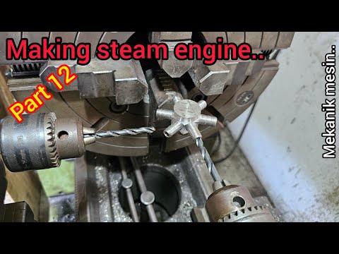 Advanced lathe technique in making 6-branch wind coupler