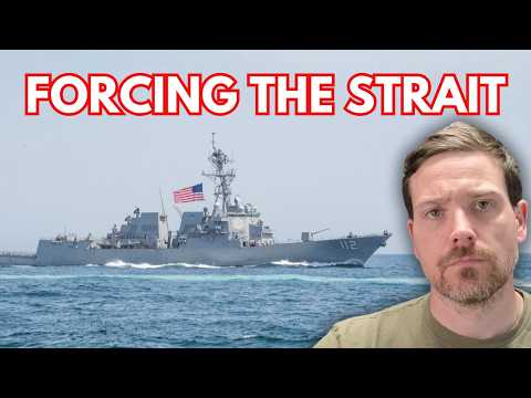 A US Warship Just Tested Iran In The Strait Of Hormuz