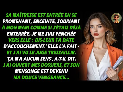 Sa maîtresse est arrivée enceinte à la cour, souriant comme une reine, jusqu'à ce que sa "date...