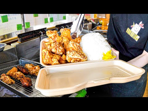 Extra-large fried chicken! Over 100kg! Amazing cost performance丨Japanese Street Food