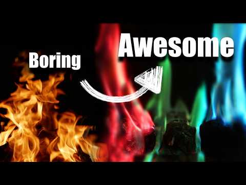 Regular fire is boring so I made it RGB using chemistry