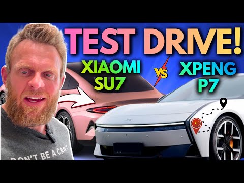 Xiaomi are Going to Hate this video - Xiaomi SU7 VS Xpeng P7 Comparison Test Drive
