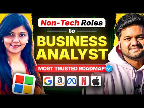 NoN-Tech Roles To HIGH Paying DATA ANALYTICS Job | Microsoft | Most Trusted Roadmap