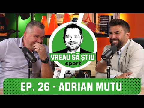 Celălalt ADRIAN MUTU: "Am greșit! Oamenii trebuie să învețe!" | VREAU SĂ ȘTIU Podcast EP. 26