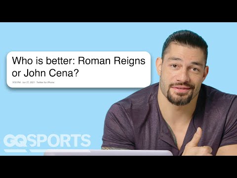 WWE Superstar Roman Reigns Replies to Fans on the Internet | Actually Me | GQ Sports