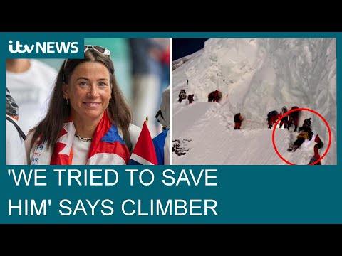 Mountaineer denies climbing over dying helper on K2 during record attempt| ITV News