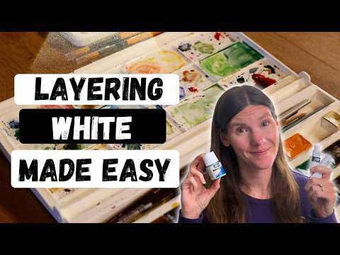 3 Secrets to Getting Bright Whites in Watercolor | What No One Tells Beginners