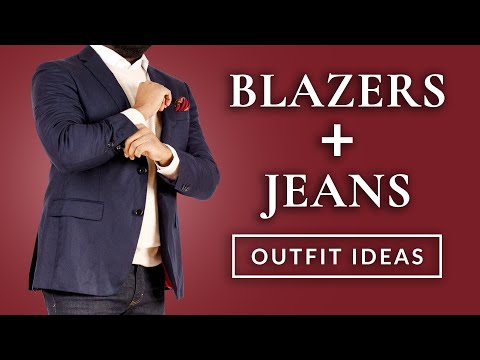 How To Pair Denim Jeans with Jackets, Blazers & Sport Coats