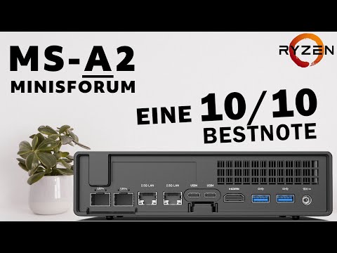 EINE 10/10 im Homelab 🔥 Minisforum MS-A2 🔥 Hardware Review