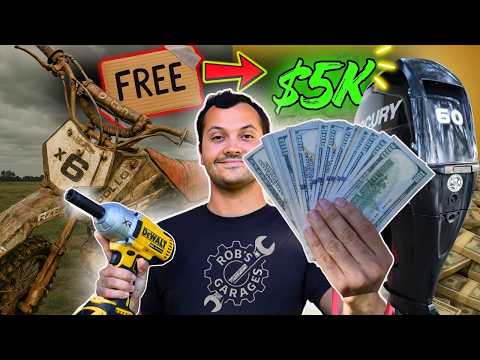 I Turned $0 into $5000 with junk from marketplace!