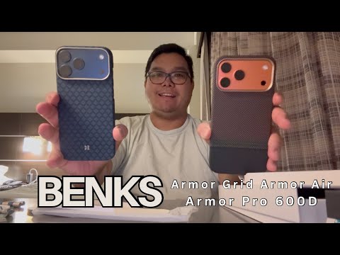 Benks Armor Grid Azure Blue vs Armor Pro & Prestige 🔥 Best iPhone 17 Pro Max Case! 