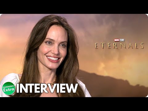 ETERNALS | Angelina Jolie Official Interview