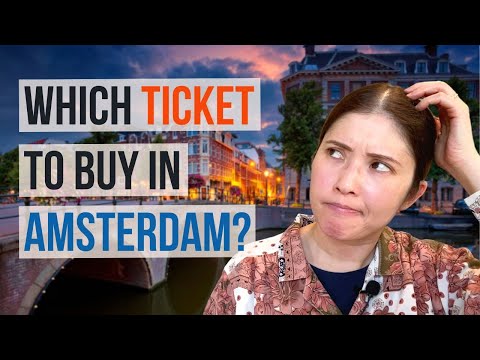 Amsterdam Public Transport | What ticket to get? | iamsterdam card, GVB, NS, Amsterdam Travel Ticket