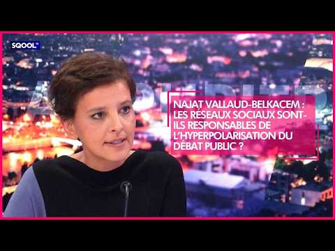 Najat Vallaud-Belkacem: les réseaux sociaux sont-ils responsables de la polarisation du débat public