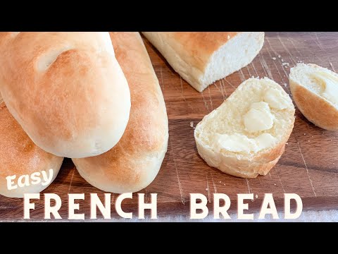 HOMEMADE FRENCH BREAD // EASY STEP BY STEP INSTRUCTIONS
