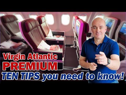 ✈️ Don't Fly Virgin Atlantic Premium Economy Until You See These 10 Tips! 🛫