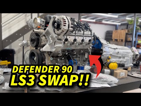 Defender 90 LS3 Engine Swap!