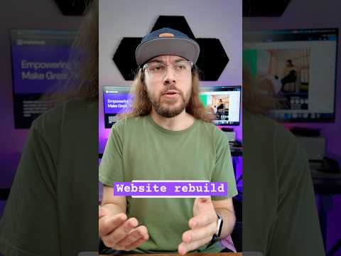 I rebuilt my #WordPress site with #WixStudio