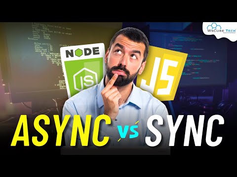 ASYNC vs SYNC - Difference😮 | Synchronous and Asynchronous Programming in JavaScript - Explained