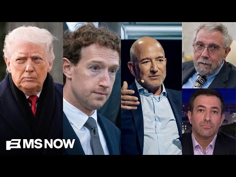 Resist ‘catastrophe’! Paul Krugman & Ari on MAGA billionaires buying media, tech & Democracy