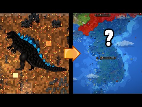 중국에 고질라를 소환했더니 통일이 됐다 [월드박스]