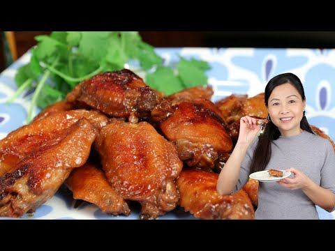 Easy Honey Chicken Wings |蜜汁鸡翅