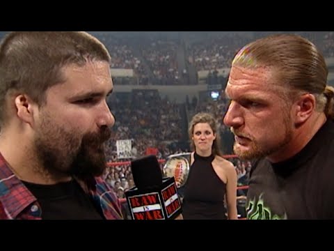 Shawn Michaels, Triple H, Stephanie McMahon, Mick Foley, Kurt Angle Segment Part 2 - RAW IS WAR!