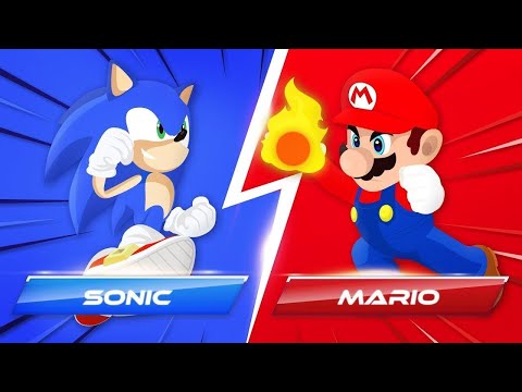 Mario VS Sonic: Evolution of Gaming’s Greatest Rivalry!