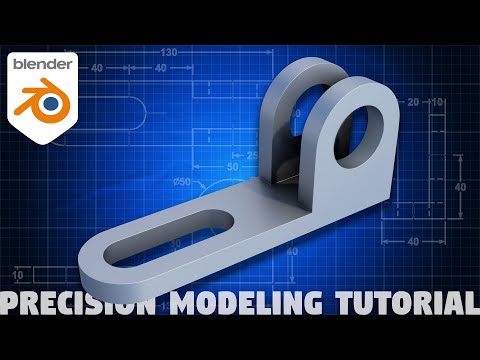 Blender Precision Modeling Tutorial | Modeling Practice 01