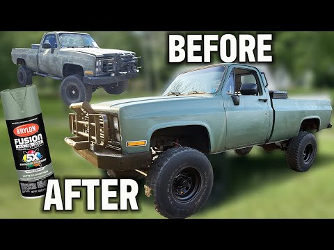 I Bought a $375 Truck, and Spray Painted It, to Flip It!