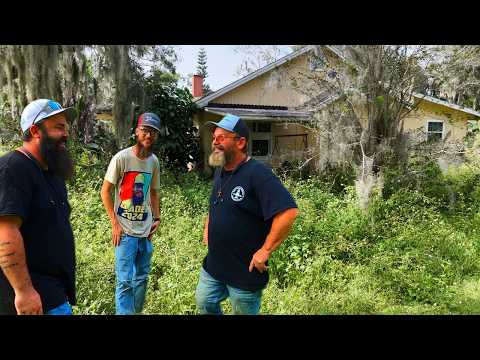 When we decided to tackle this nightmare yard, we had no idea we would run into this