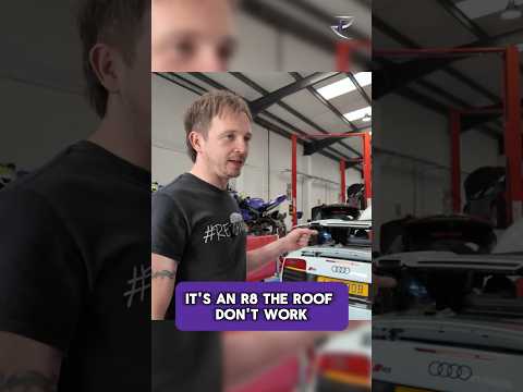 Trying to figure out why this Audi R8 roof won’t work!