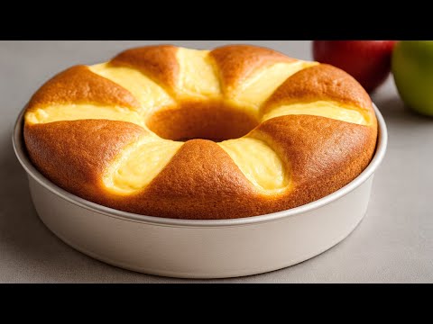 A Famous Italian Apple Cream Cake Recipe Everyone's Crazy About!