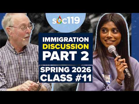 Birth Rates, Immigration & Economic Collapse | US Immigration Part 2 | 26SP Class #11 Full Lecture