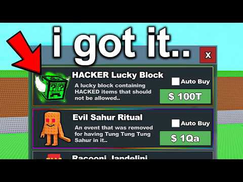 Starting Over But You Can BUY Hacked Items!