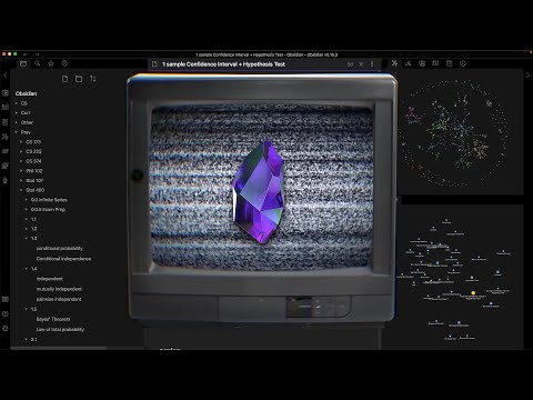Optimal Note Taking Framework for all subjects using Obsidian