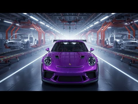 How Porsches are made today inside the billion dollar industry's secretive, state of the art factory
