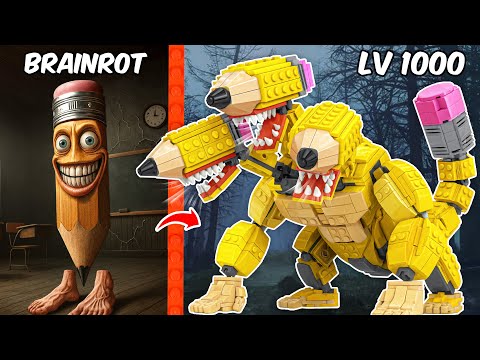 I Built LEGO Brainrot Characters as HORROR MONSTERS?! | AM Bricks Galaxy